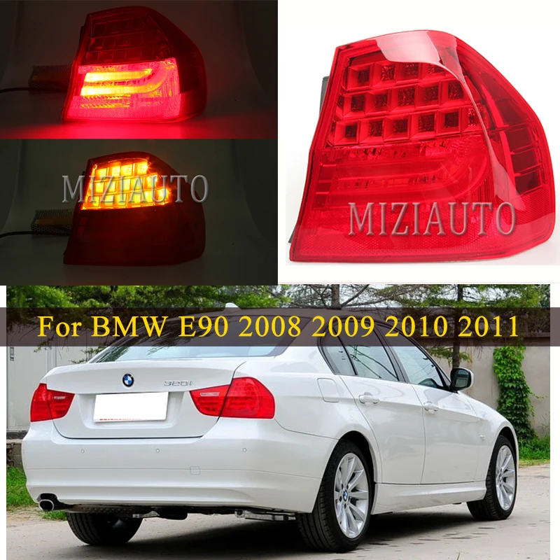 Задние лампы светильник для BMW 3 серии E90 2008 2009 2010 2011 светодиодный влево/правая