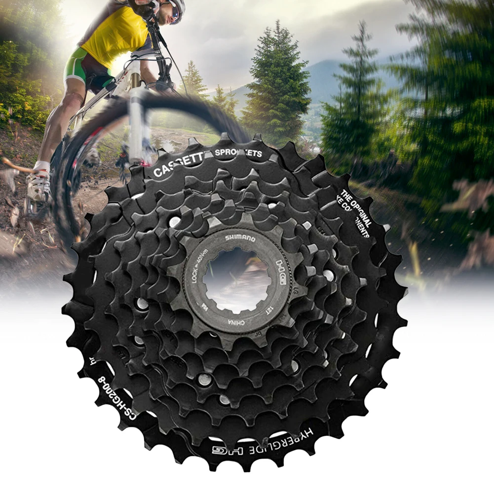 

1 PC Altus CS-HG200-8 Speed Mountain Bike Bicycle Cassette 12-32T Black US