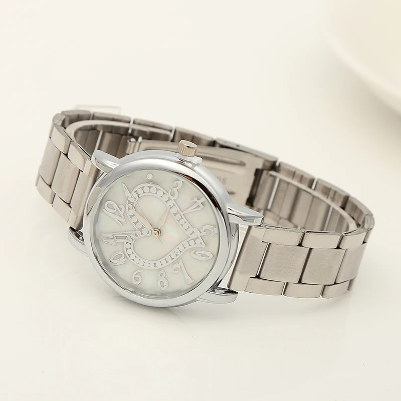 Новые Роскошные наручные часы для женщин стильные женские с золотым стальным