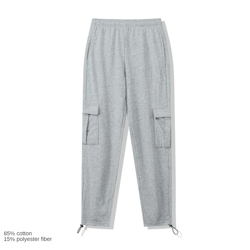 

Workwear Pants Men Drawstring Japanese Casual Leggings Trousers 2022 Spring New Pure Color Sports Harem Pants Plus Size M-4XL