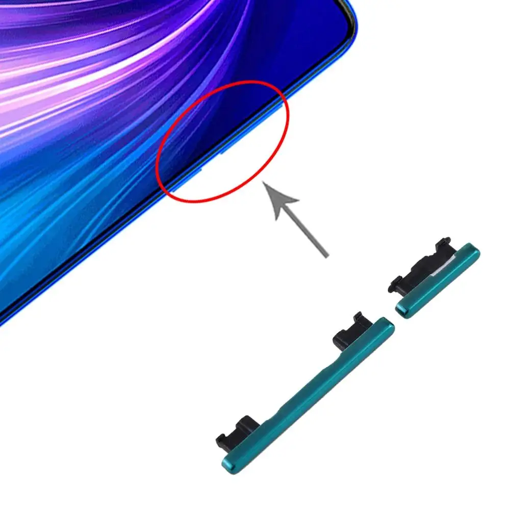 For Xiaomi Redmi Note 8 Side Keys Replacement Part for Smartphone Button Key Flex Cable Repair | Мобильные телефоны и