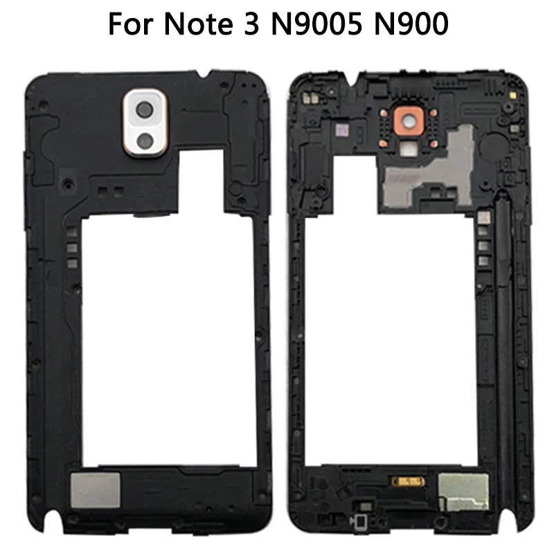 Новый чехол Note 3 для Samsung Galaxy N9005 N900 передняя рамка ЖК-дисплея + задняя крышка