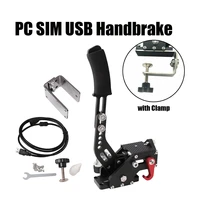 14 bit pc sim usb handbrake with fixture for racing games g252729 t500plug and play easy to install