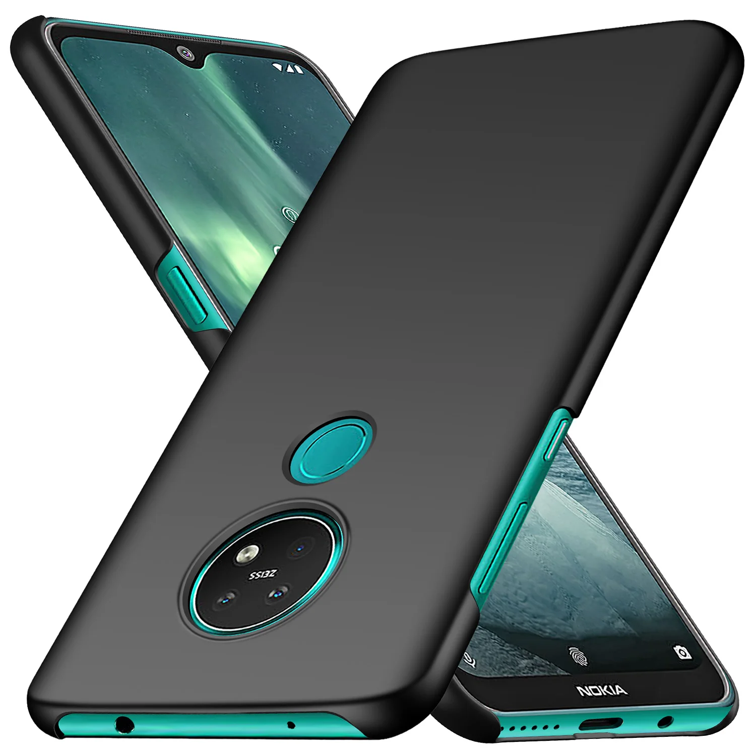 

Чехол для Nokia 7,2, матовый тонкий чехол с полной защитой для Nokia 7,2