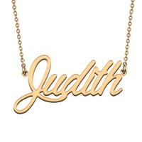 judith custom name necklace customized pendant choker personalized jewelry gift for women girls friend christmas present