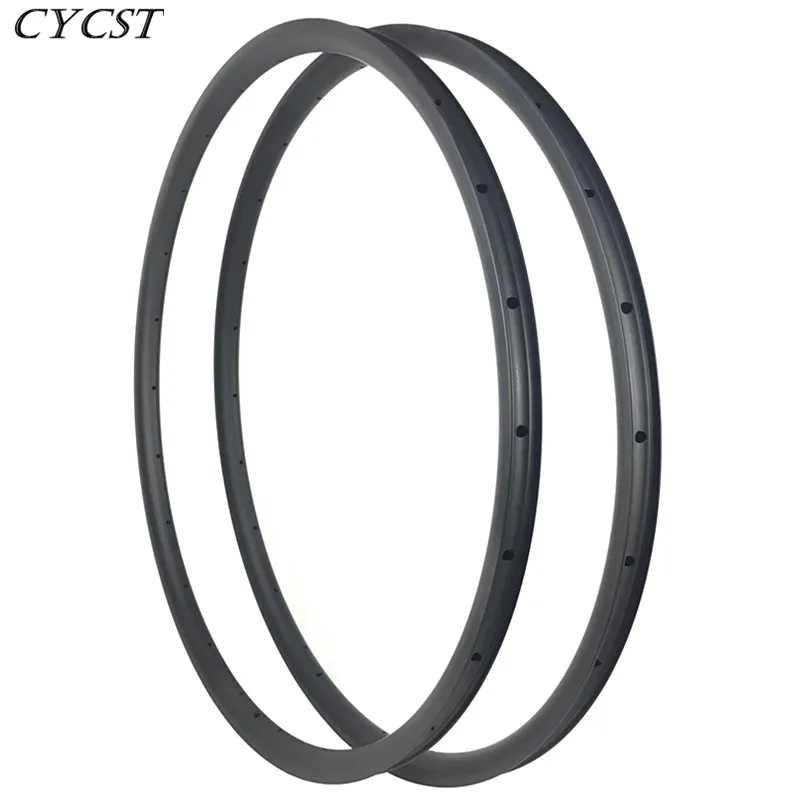 Сверхлегкий 320 г 29er MTB XC 30 мм асимметрия бескамерные Углеродные Диски 24 Глубина