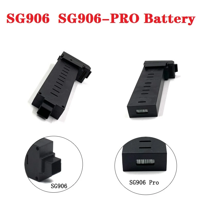 Обновленная батарея 3400 мАч 7 6 В для SG906 Pro / X193 PRO X7 GPS Квадрокоптер RC Toys 4 в 2800