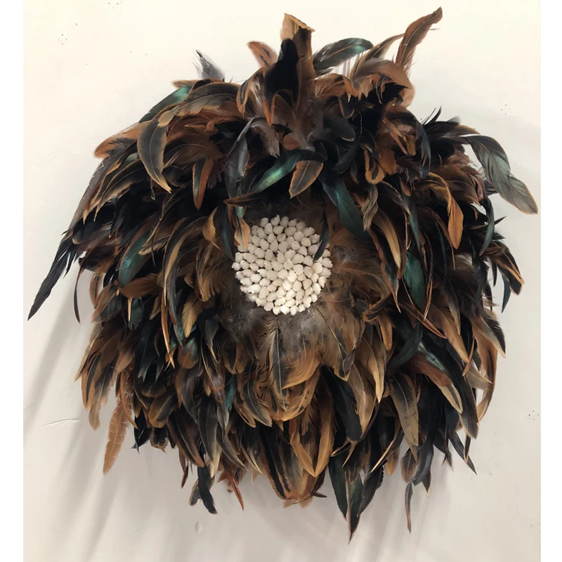 

Ethnic style, wave, original style, handmade feather decoration, wall hanging room, bedside bunker decorations wall decor