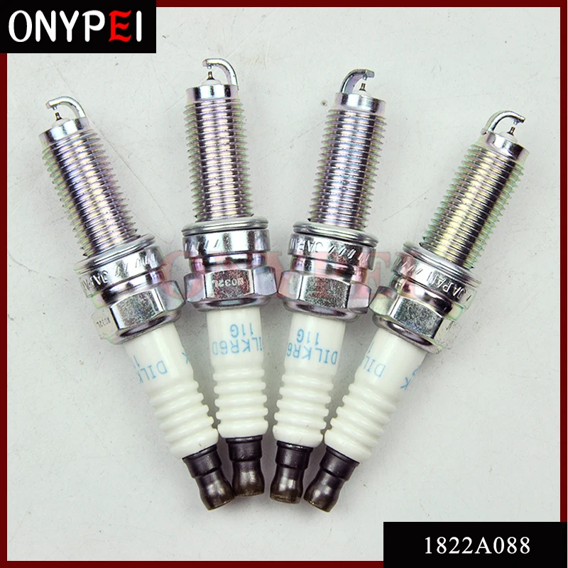 Y 10 шт 1822A088 DILKR6D11G 95264 двойная иридиевая Свеча зажигания для 2011 2014 Mitsubishi RVR 2.0L L4 DILKR6D