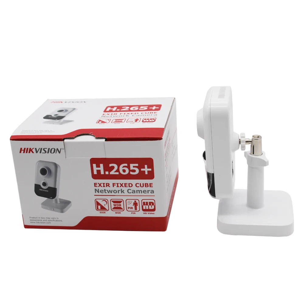Hikvision 6MP фиксированный куб Wi-Fi (опционально) Сетевая камера POE Встроенный микрофон