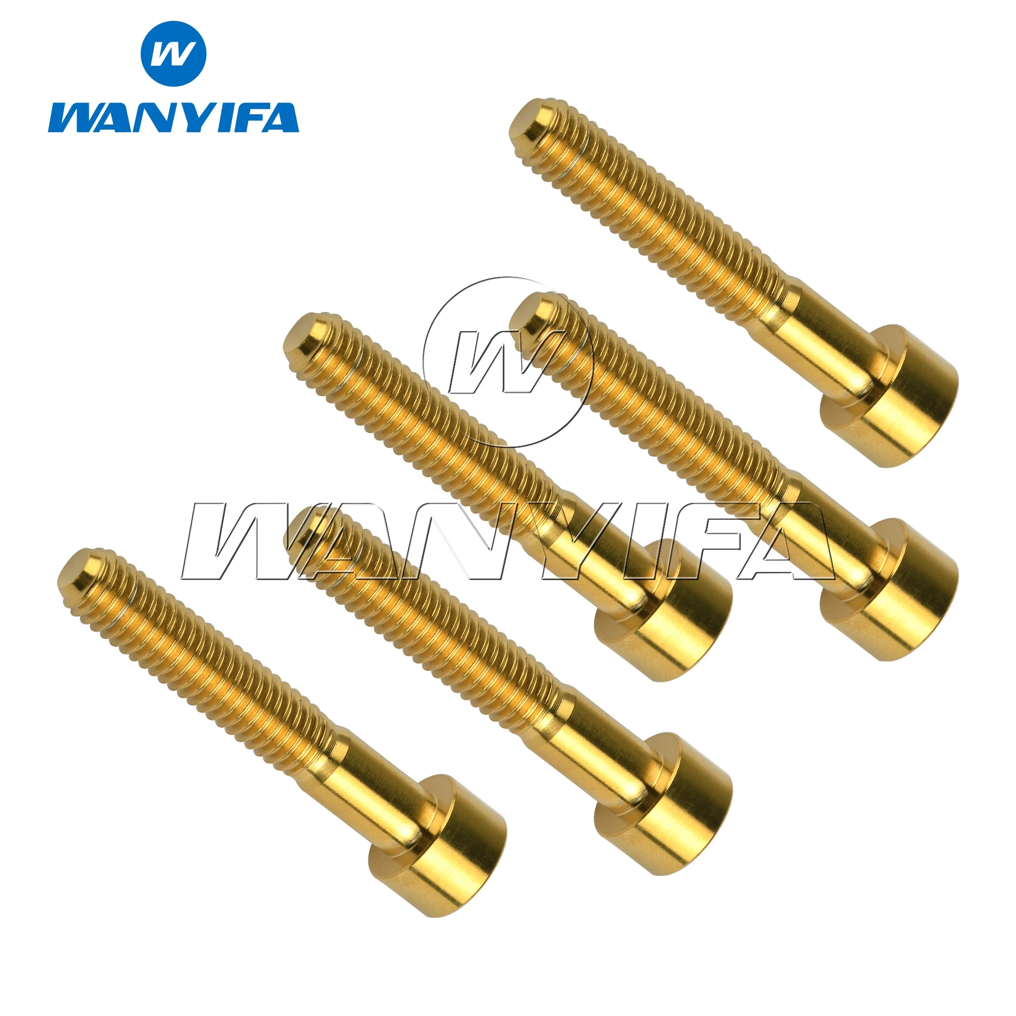 Титановый &quotWanyifa&quot болты M6x35mm шестигранный винт для подключения гарнитуры