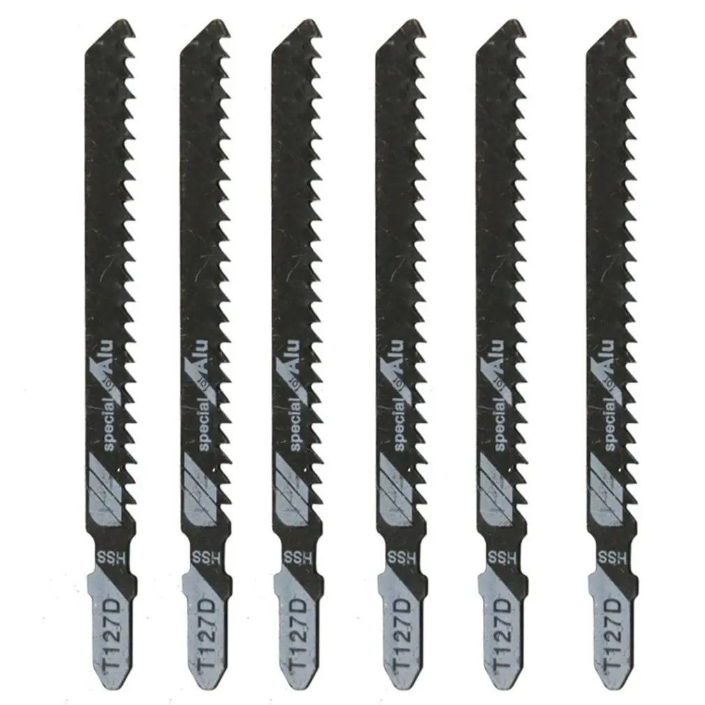 

5pcs/set High Quality HCS T-shank Saw Kit Blade Wood plastics Plywood Cutting for Jigsaw Wholesale Drop Shipping Sale