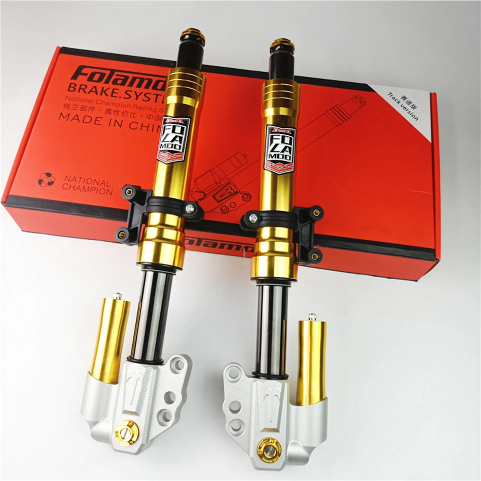 Универсальные регулируемые передние амортизаторы для мотоциклов φ 30 мм