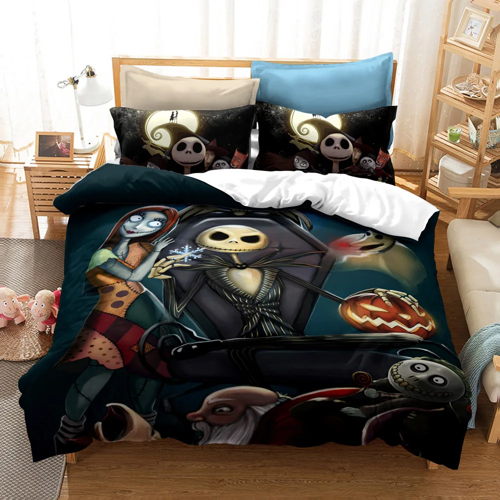 

Hot Sale 3d The Nightmare Before Christmas Printed Duvet Cover Set Au Us Eu Twin Full Queen King Bedding Set Comforter Cover Set
