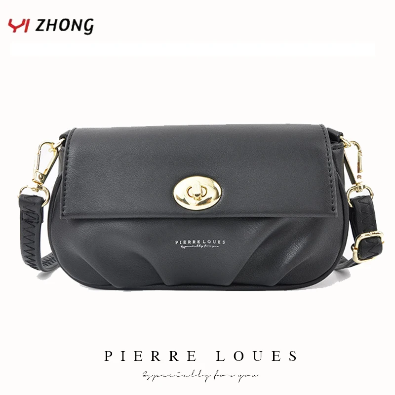 

YIZHONG Leather Luxury Handbags Women Bags Designer Simple Large Capacity Satchels Female Crossbody Bag Fashionable Purses