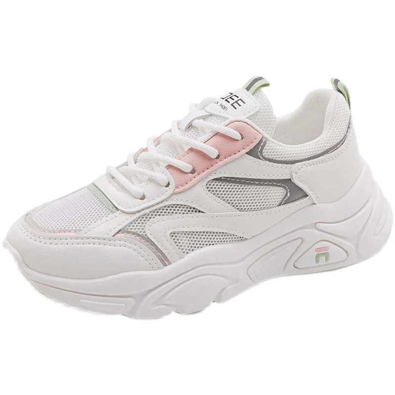 

Casual Woman Shoe Round Toe Cross Microfiber Basic Rubber Cotton Fabric Cross-tied Solid Leisure Lace-Up Casual Woman Shoe Round