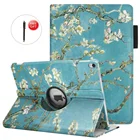 Кожаный чехол с поворотом на 360 градусов для iPad Air 3 10,5 2019, смарт-сна, бодрствование, чехол для Apple iPad pro 10,5 