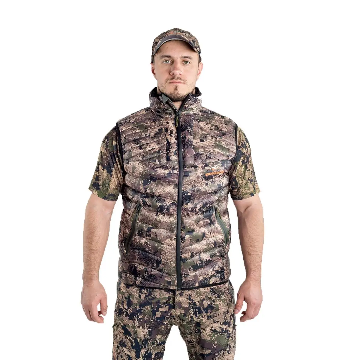 Жилет WARM Camo Gray/Green King Hunter |