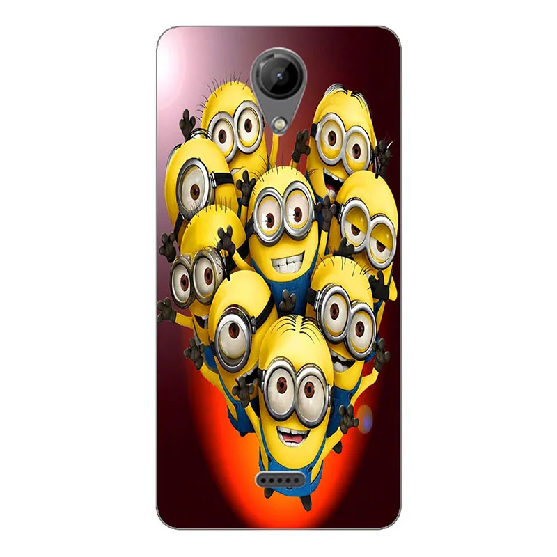 Силиконовый Печатный чехол для телефона Wiko Фредди Чехлы мягкие из кожи TPU на