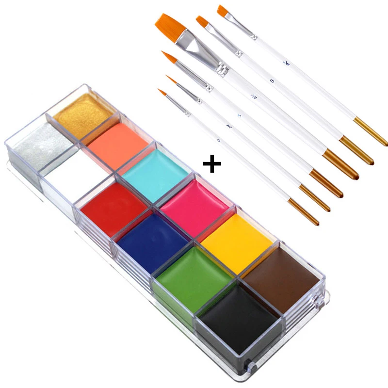 Милый Хэллоуин Тыква специальный эффект макияж Пигмент Водонепроницаемый