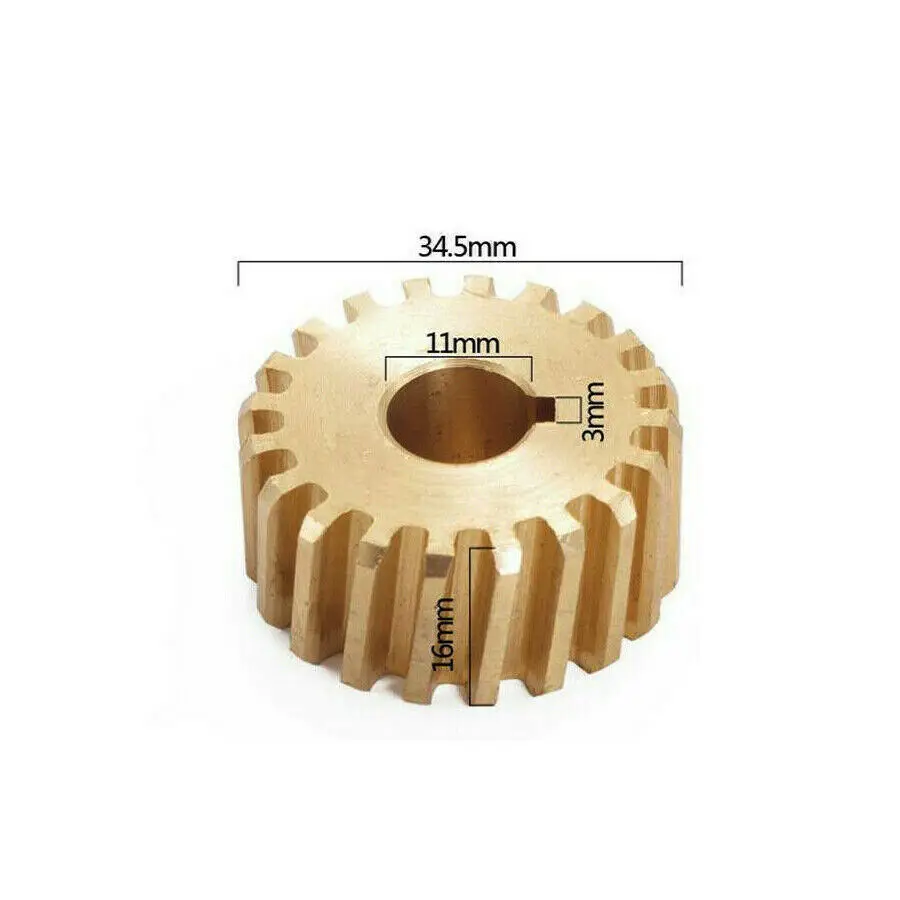 1 PC Milling Machine B08 Copper Feed Worm Gear Turret The Mill Tool New