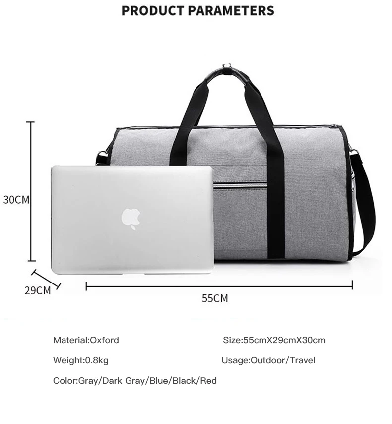 WOBAG Новая Большая емкость спортивная сумка костюм для хранения вещевой мешок портативная спортивная сумка для отдыха Оксфорд Водонепроницаемая Дорожная сумка на плечо