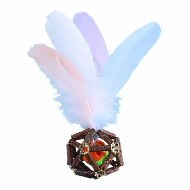 

Искусственная кожа, искусственный деревянный мяч, котенок, жевательная игрушка, котенок, игрушка, товары для домашних животных