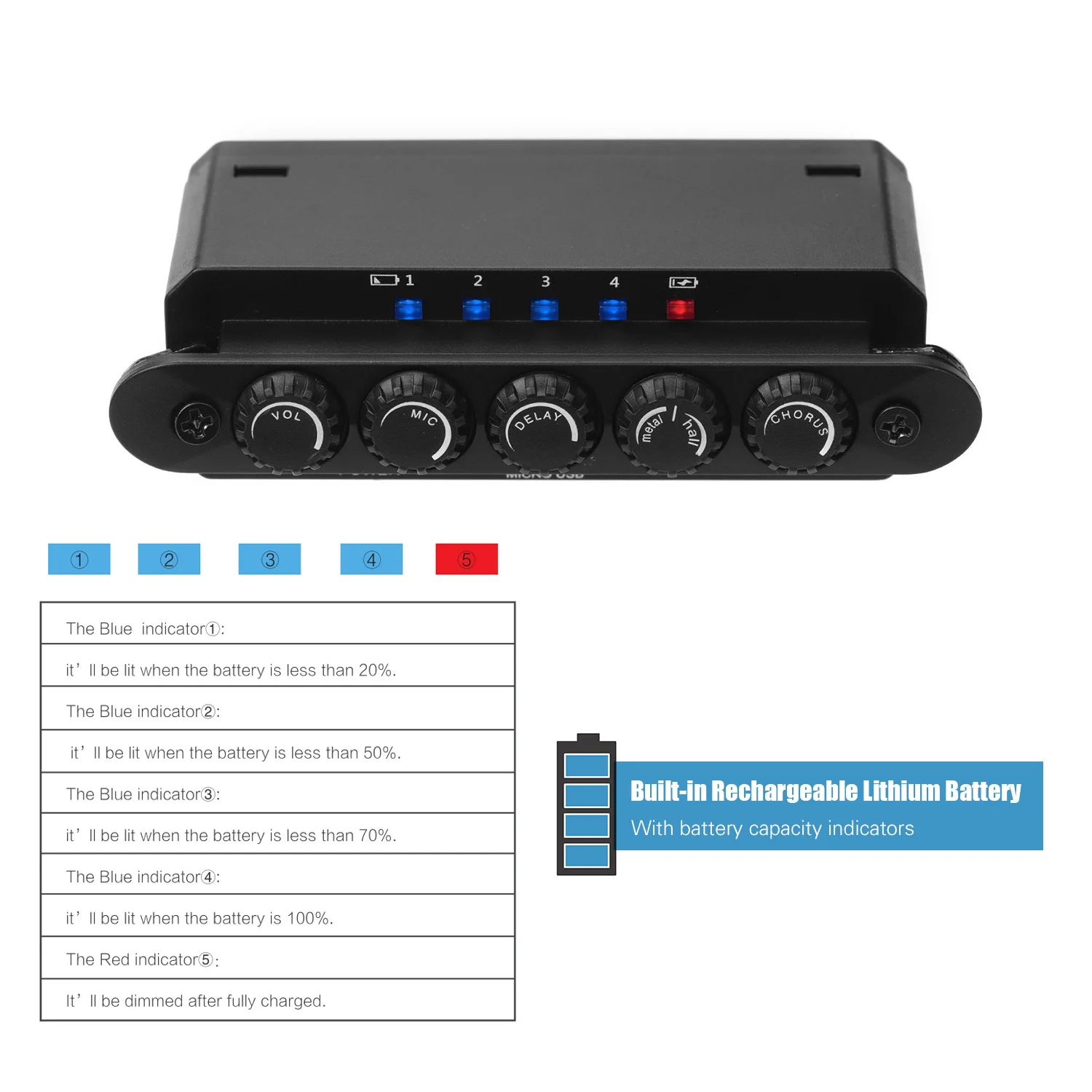 SKYSONIC R2 звукосниматель акустической гитары с магнитным громкостью/Микрофоном