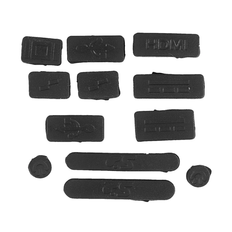 

12 in 1 USB plug Cover Anti-Dust Silicone For Pro 13 "15" air 11 "