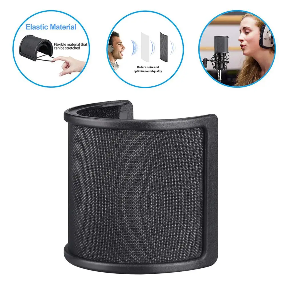 Многослойная водоотталкивающая маска для записи микрофона сетевой поп фильтр