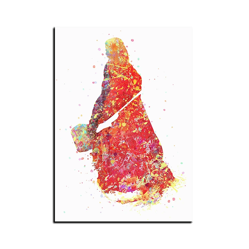 Печать без рамки HD принт Тор для украшения гостиной настенное Искусство Холст