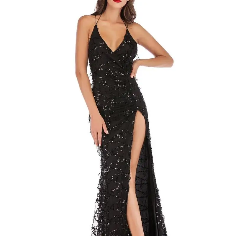 Женская летняя обувь пикантные вечерние платье шикарные с блестками кисточками