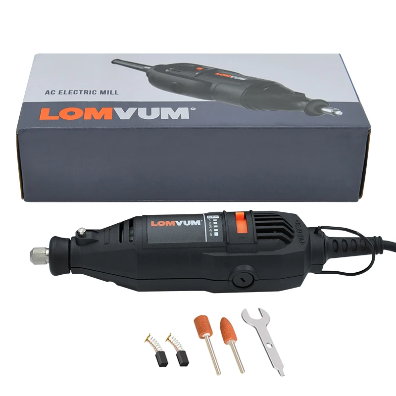 LOMVUM 400W для дремель электрический шлифовальный станок мини дрель вращающиеся