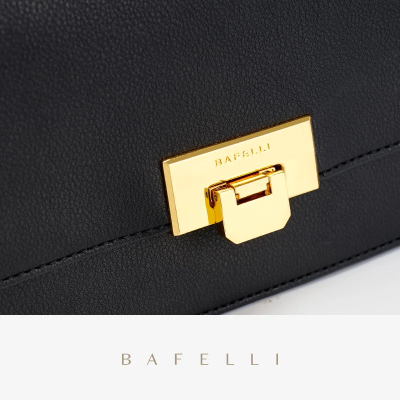 bafelli handbag womens 2022 new fashion shoulder all matching minimalist chain bag purse casual versatile stylish luxury brand free global shipping