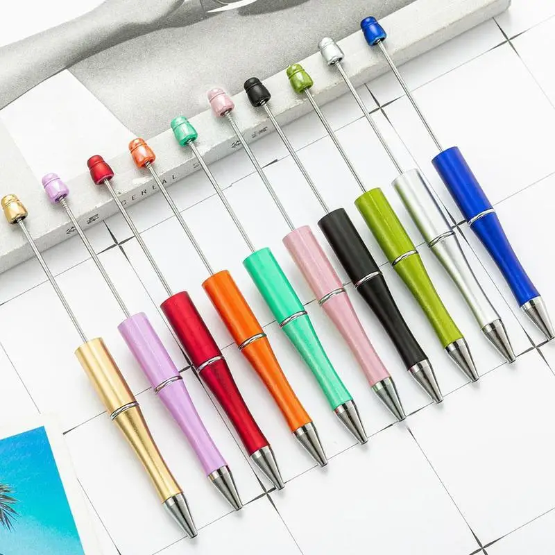 

Ballpoint Pen Diy Beaded Pen Handmade Kids Personalized Office Supplies Gift Wedding School Gift Stationery Writing D2e5