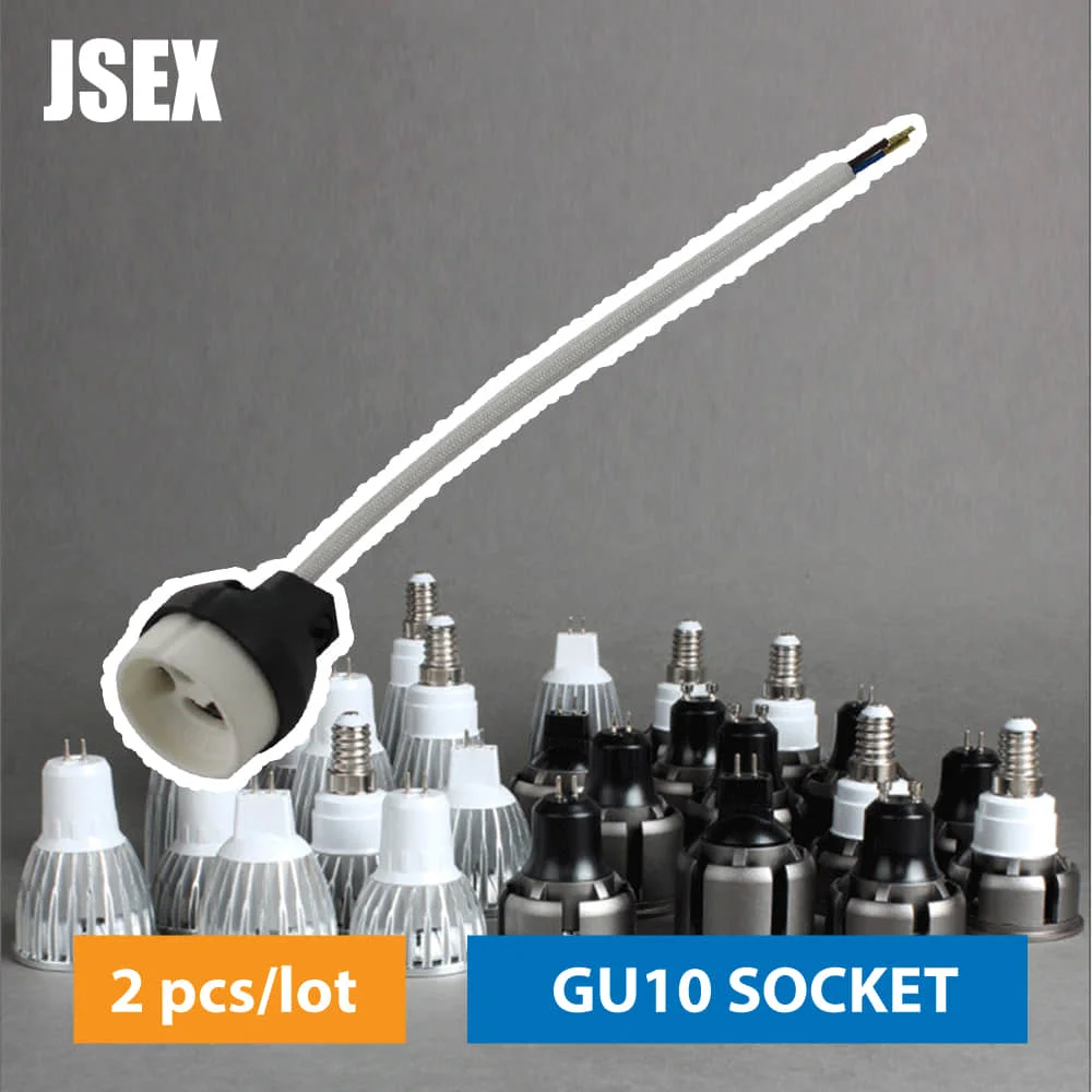 Цоколь для лампы 15 см GU10 адаптер Светильник Разъем Преобразователь керамический