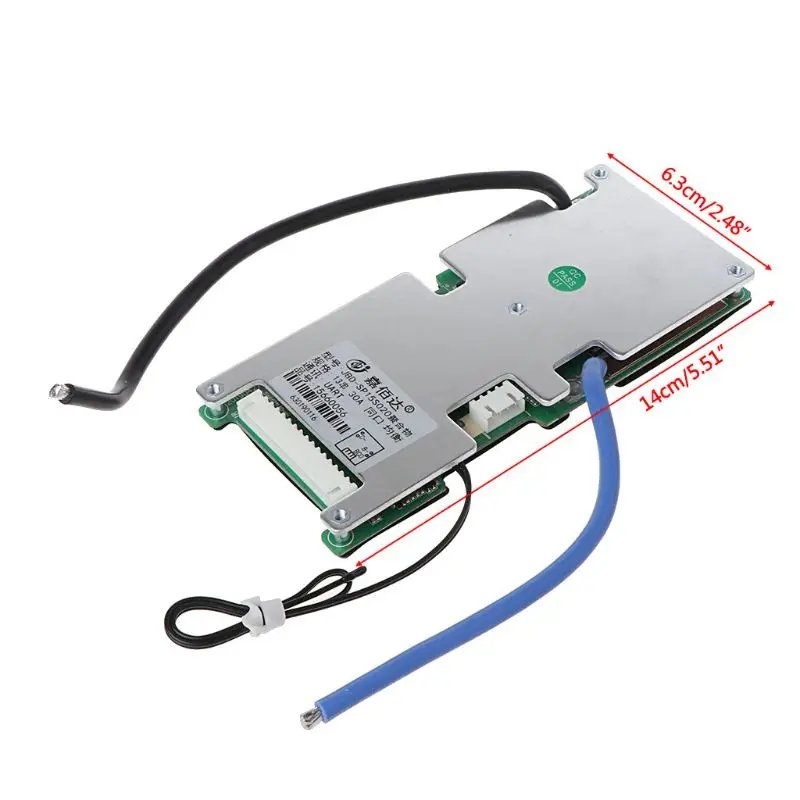 

13S Lithium Battery Protective Board BMS 30A Polymer With Bluetooth Smart Intelligent UART Interface Flexible Static Electric Co