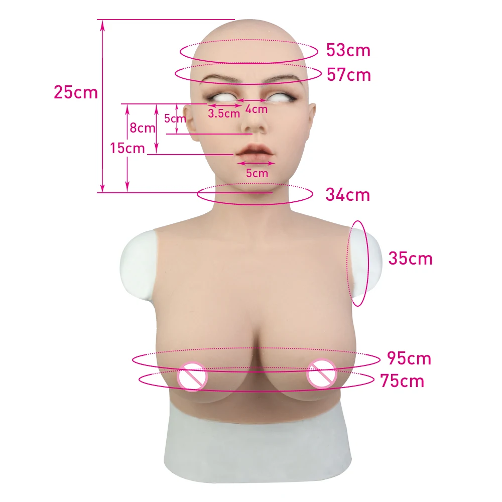 Косплей Трансвестит KnowU искусственная грудь большой грудь| |