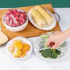 100 шт. многоразовые прочные крышки для хранения пищевых продуктов для мисок, эластичная тарелка, силиконовые крышки, вакуумные пакеты для кухни, свежие пищевые запайки