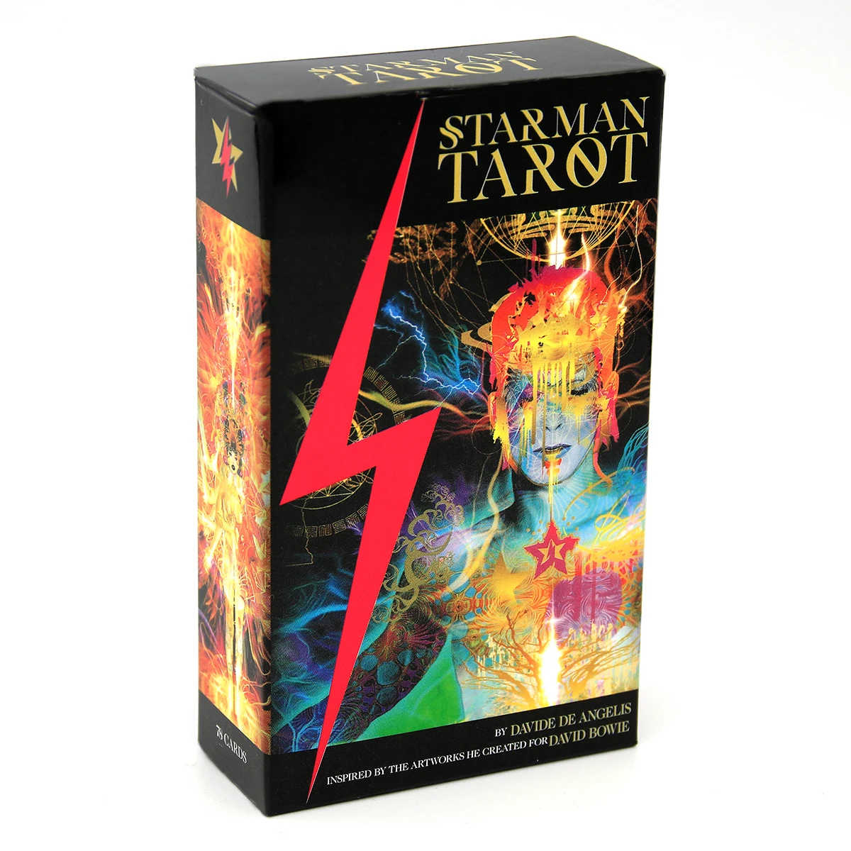 

Starman Tarot 78-card Deck Davide De Angelis Eagerly Anticipated Tarot Kit E Guidebook Divination Book Sets for Beginners