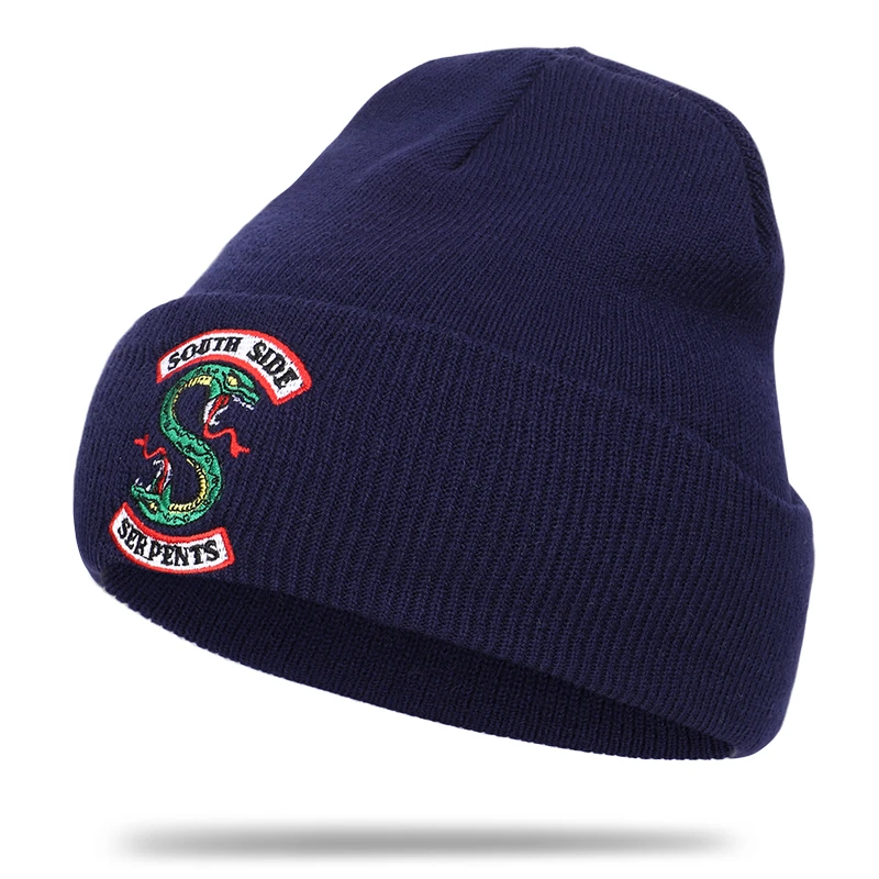 Зимняя вязаная шапка унисекс South Side Serpents|Аксессуары для костюмов| |