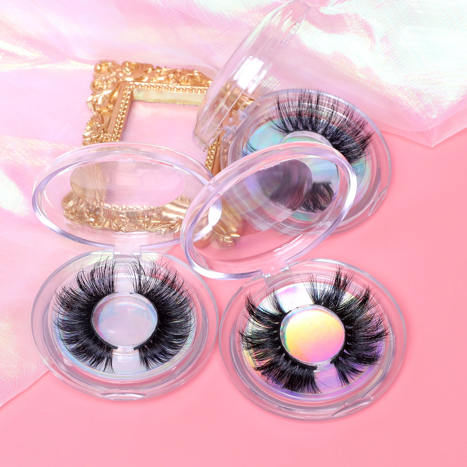 

3 Pairs/lot Celebrity Style Self-adhesive False Eyelashes Makeup High-grade Fiber Beauty Eyelash Extension