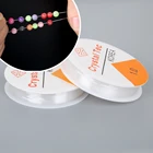 Прозрачный шнур 0,4-1 мм для бижутерии, эластичный шнур