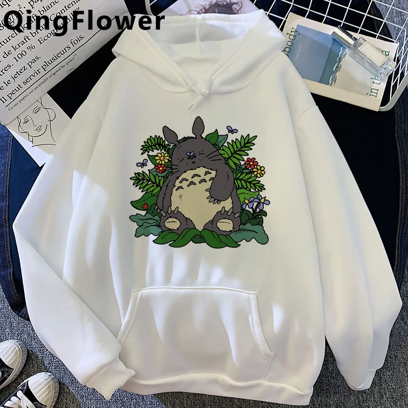 

Totoro Studio Ghibli Miyazaki Hayao hoodies women graphic harajuku women hoody sweatshirts hip hop