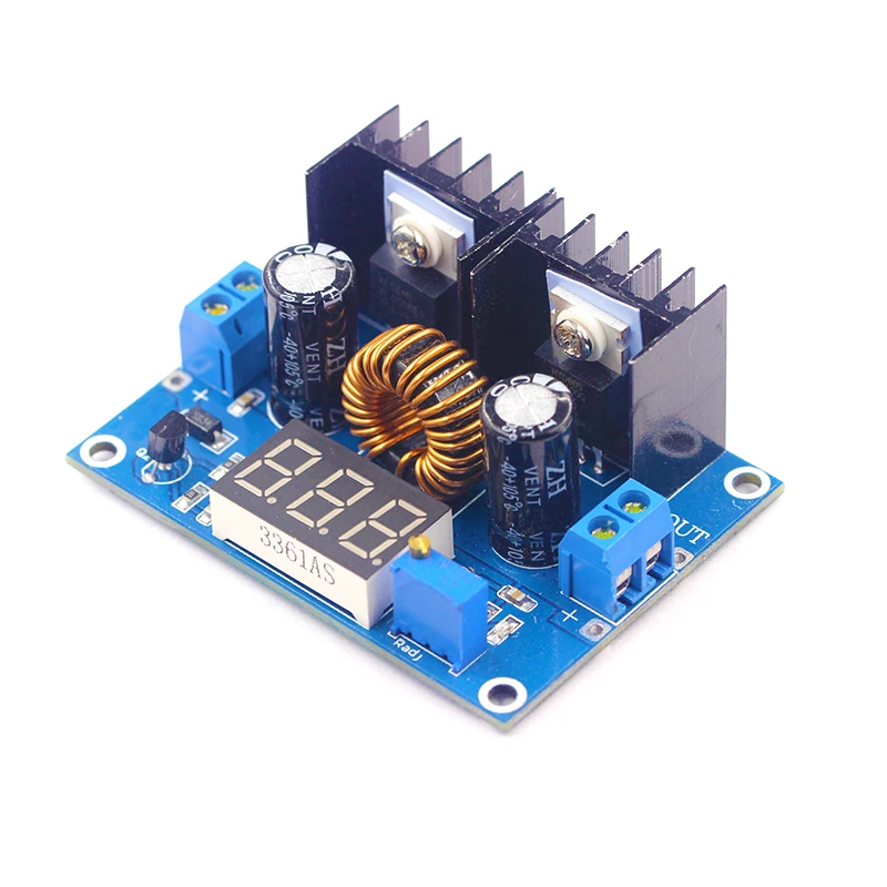 1 шт. MH ET светодиодный вольтметр ШИМ регулируемый 4 36 в до 25 понижающий модуль XL4016 8A