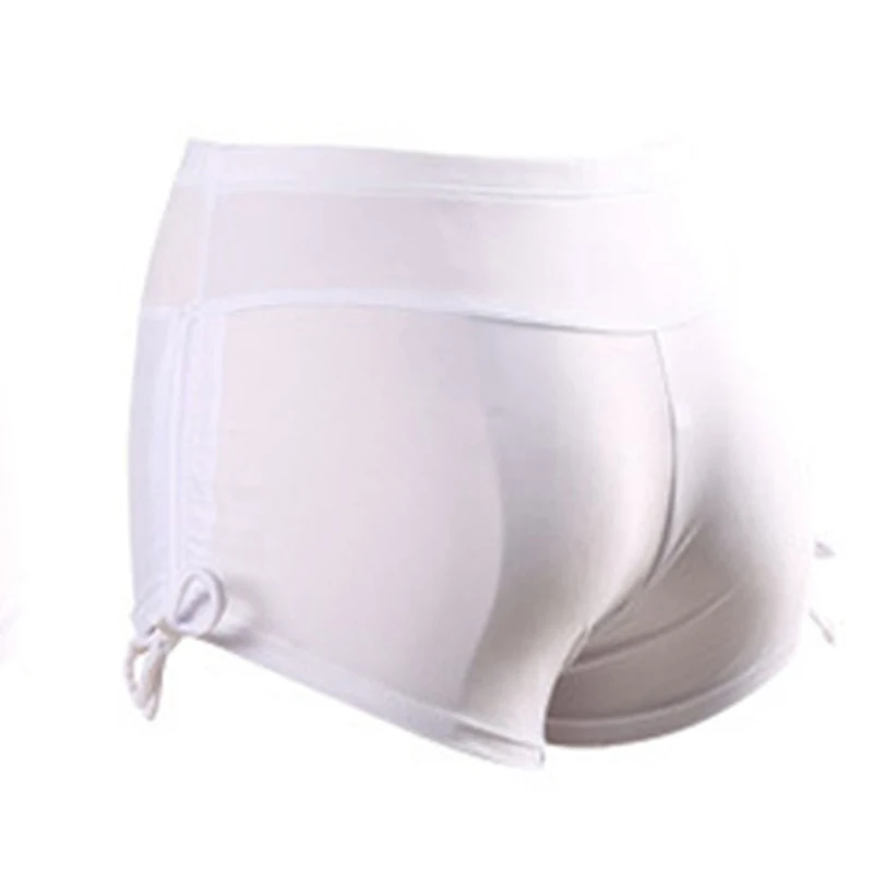 Женские шорты с эластичной талией летние однотонные для фитнеса белые