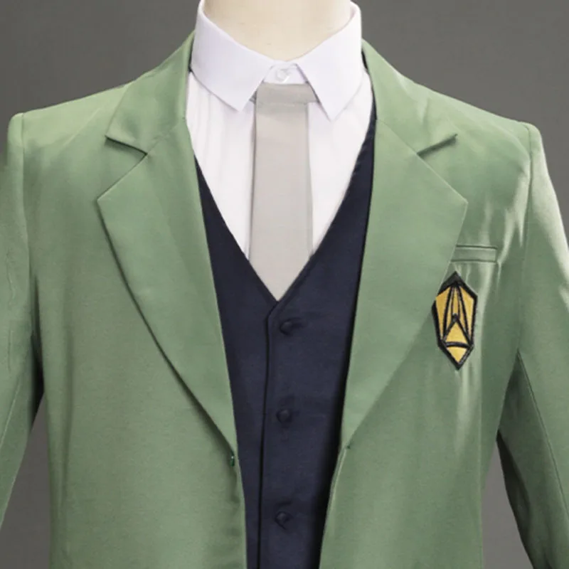 2020 Anime Beastars Costume Deer Louis Suit Set Shirt Vest Pants Tie Wolf Legoshi Mask School Uniform Halloween Cosplay Props |