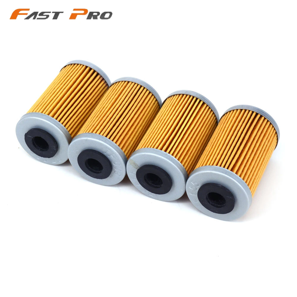 Масляный фильтр для KTM XC450 XC525 ATV 250 400 450 520 525 540 560 625 660 690 EXC SX MXC XCW SMR XC SXS 4 шт. |