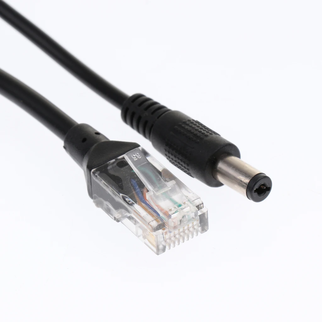 Активный сплиттер PoE адаптер питания через Ethernet 48 В до 12 2 а для IEEE 802 3 af/at 24 Вт |
