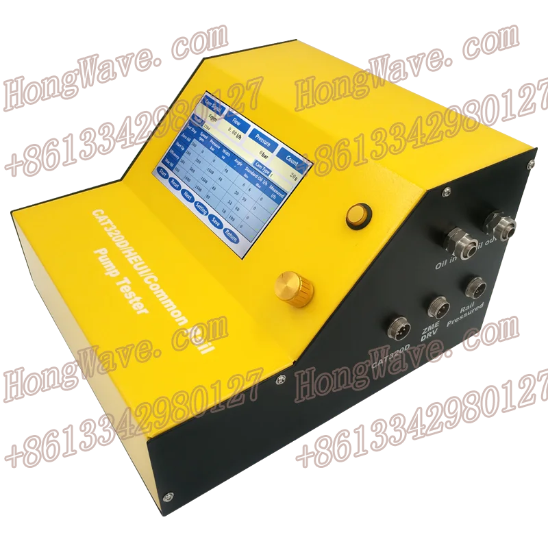 Тестер Common Rail CAT320D / HEUI с 7 дюймовым сенсорным экраном и встроенным датчиком